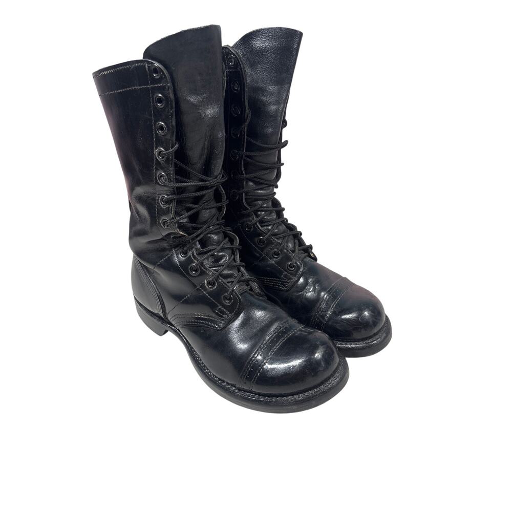 VTG Corcoran Paratrooper Military Jump Boots Womens 7.5 Wide 1515 Made in USA